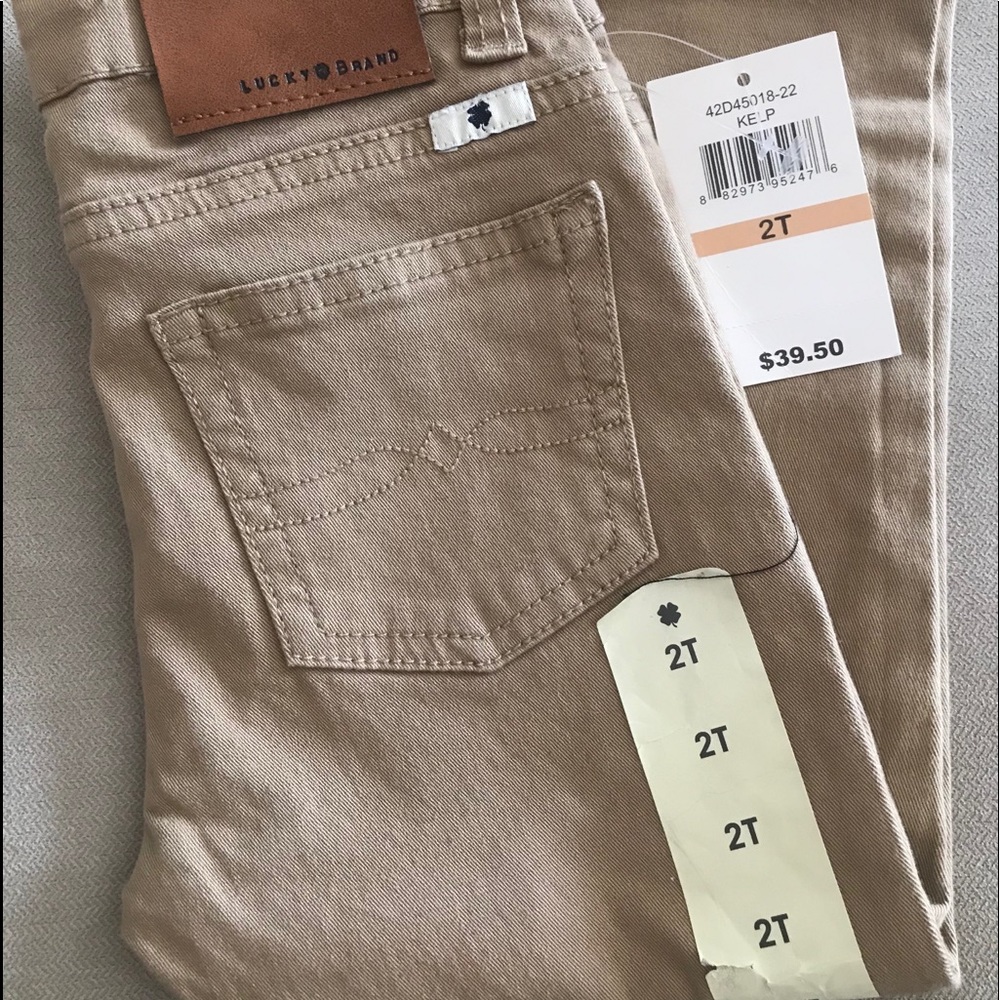 Brand New Lucky Brand Skinny Twill pants